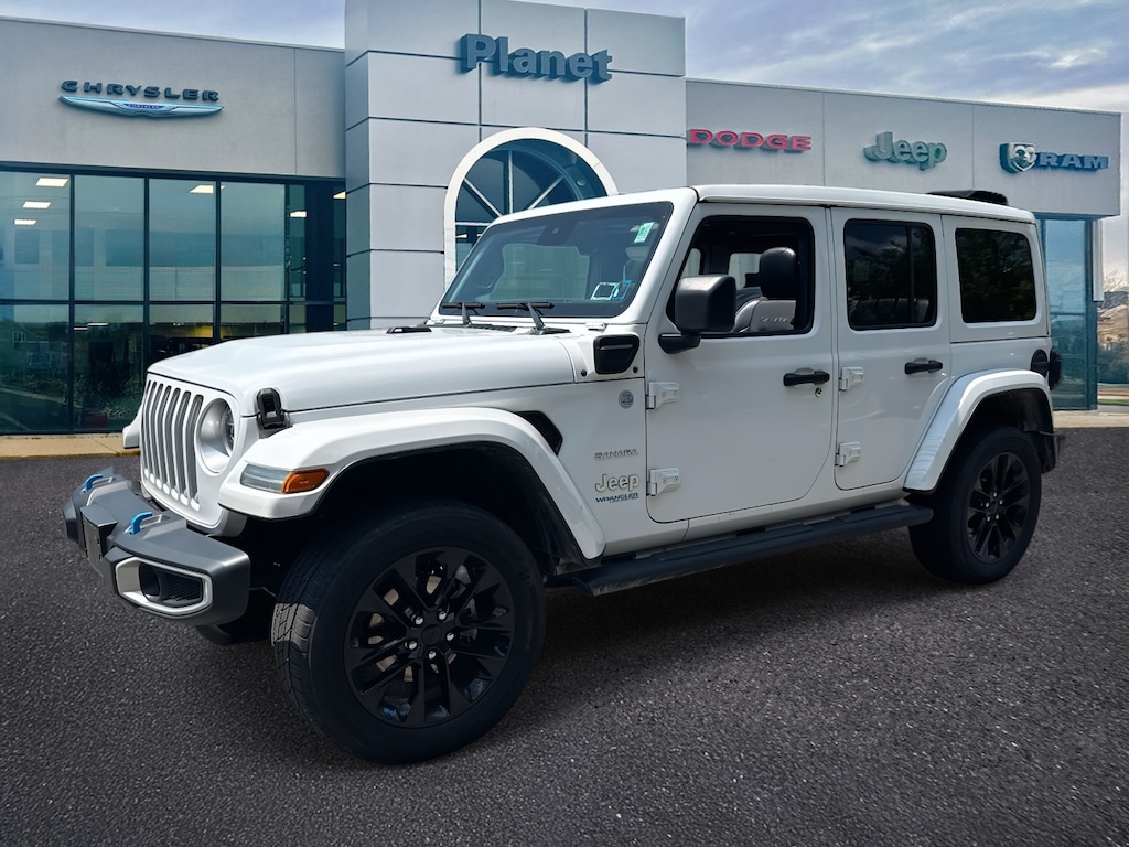 Used 2022 Jeep Wrangler 4xe Unlimited Sahara 4x4 Sport Utility