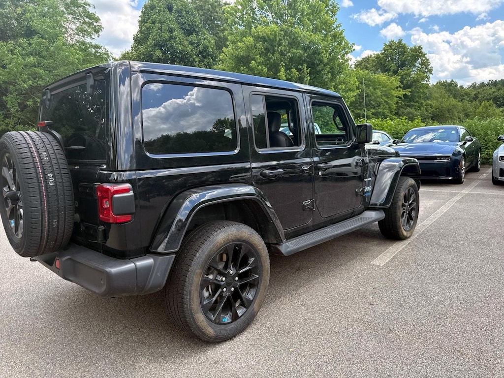 Used 2022 Jeep Wrangler 4xe Unlimited Sahara 4x4 Sport Utility