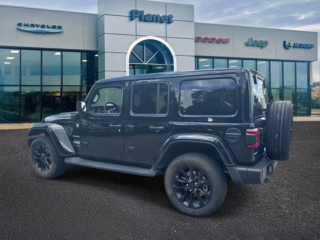 Used 2022 Jeep Wrangler 4xe Unlimited Sahara 4x4 Sport Utility