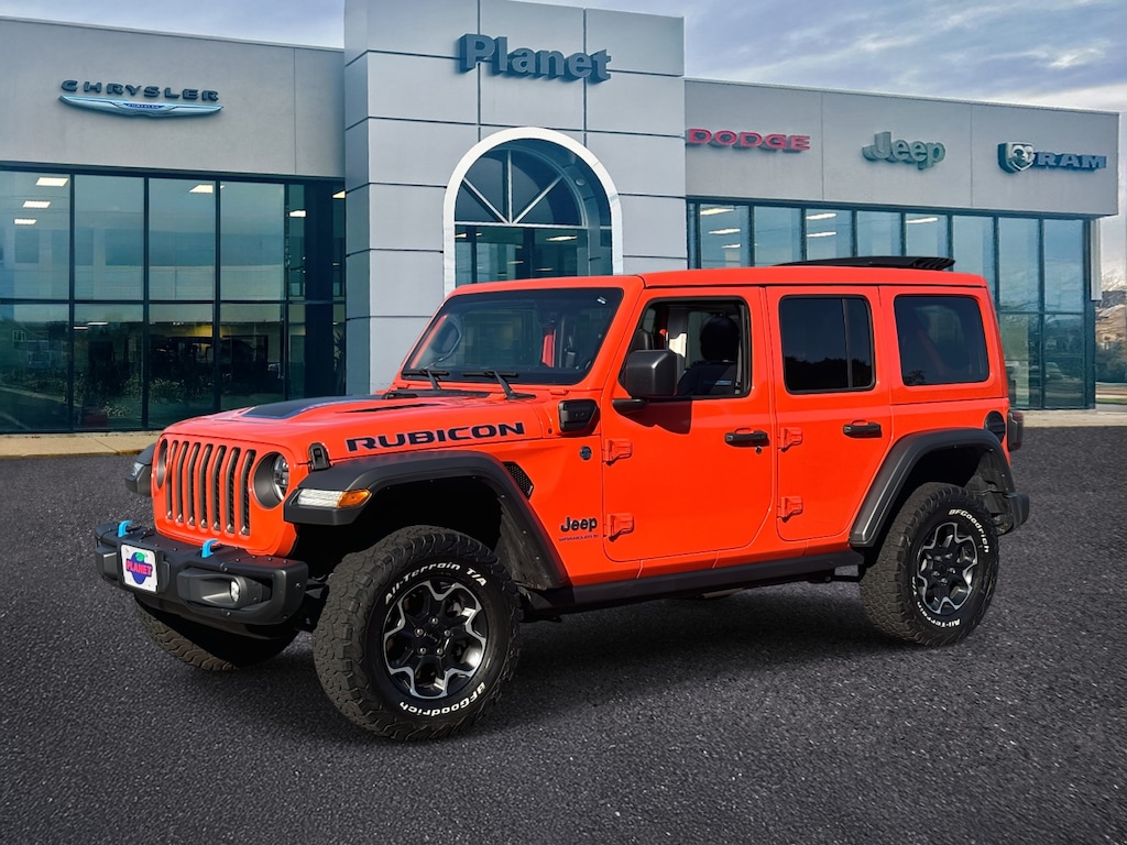 Used 2023 Jeep Wrangler 4xe Rubicon 4x4 Sport Utility