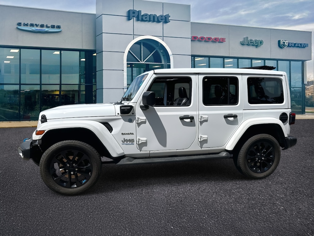 Used 2022 Jeep Wrangler 4xe Unlimited Sahara 4x4 Sport Utility