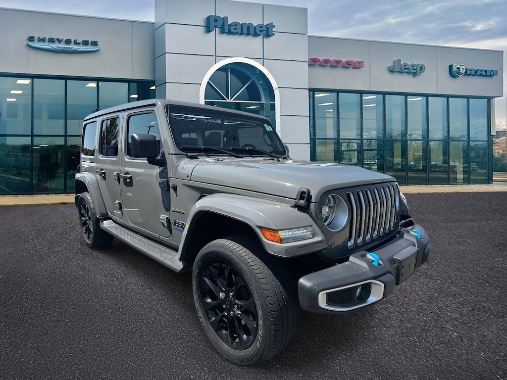 Used 2022 Jeep Wrangler 4xe Unlimited Sahara 4x4 Sport Utility