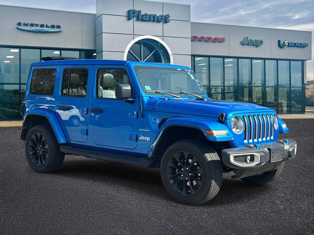 Used 2023 Jeep Wrangler 4xe Sahara 4x4 Sport Utility