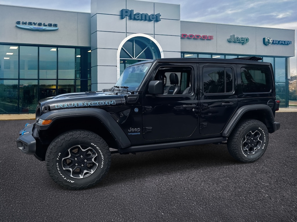 Used 2022 Jeep Wrangler 4xe Unlimited Rubicon 4x4 Sport Utility