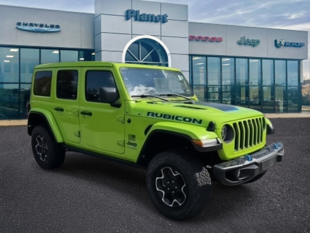 Used 2021 Jeep Wrangler 4xe Unlimited Rubicon 4x4 Sport Utility