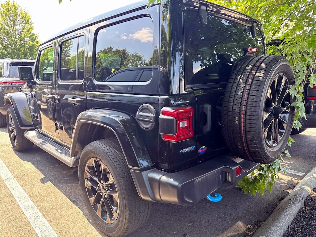 Used 2022 Jeep Wrangler 4xe Unlimited Sahara 4x4 Sport Utility