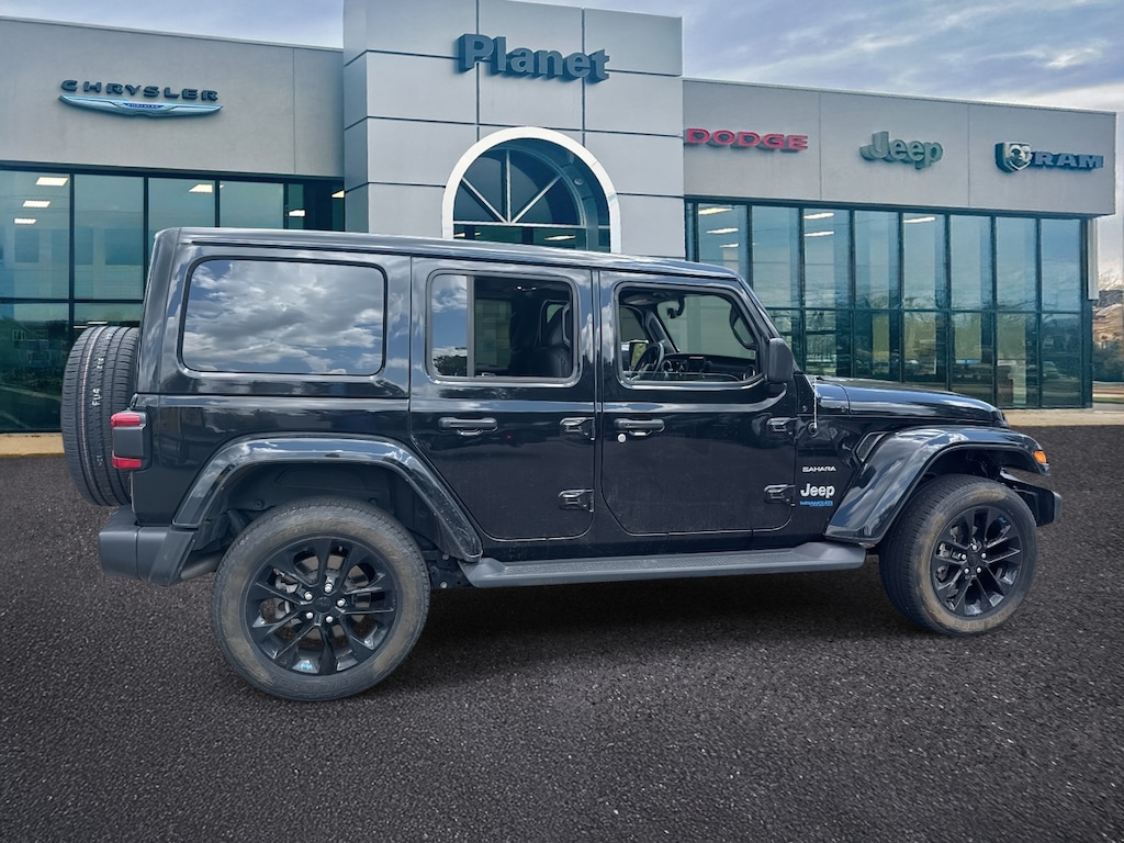 Used 2022 Jeep Wrangler 4xe Unlimited Sahara 4x4 Sport Utility