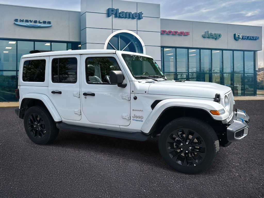 Used 2022 Jeep Wrangler 4xe Unlimited Sahara 4x4 Sport Utility