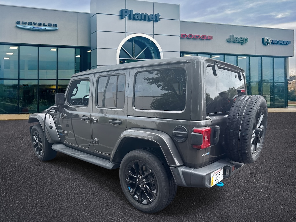 Used 2022 Jeep Wrangler 4xe Unlimited Sahara 4x4 Sport Utility