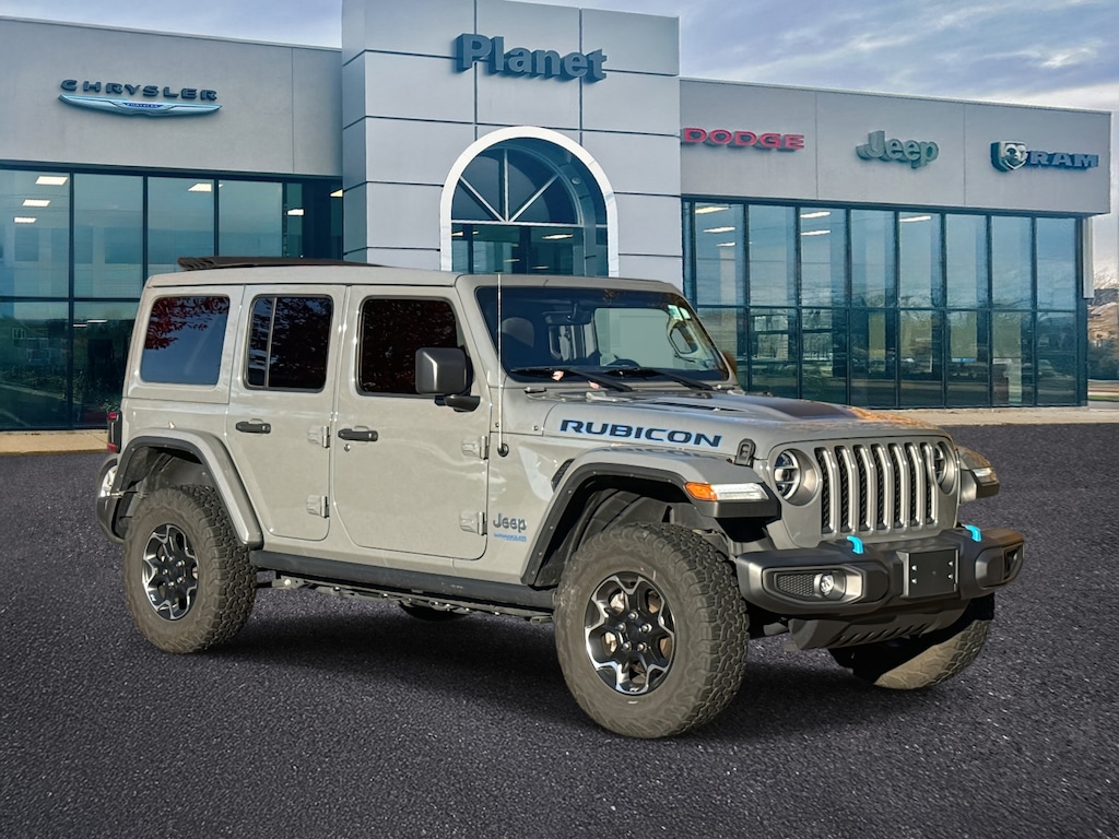 Used 2021 Jeep Wrangler 4xe Unlimited Rubicon 4x4 Sport Utility