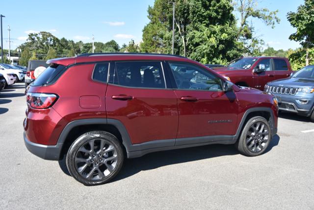 Used 2021 Jeep Compass 80th Spec. Edition with VIN 3C4NJDEB4MT516973 for sale in Franklin, MA