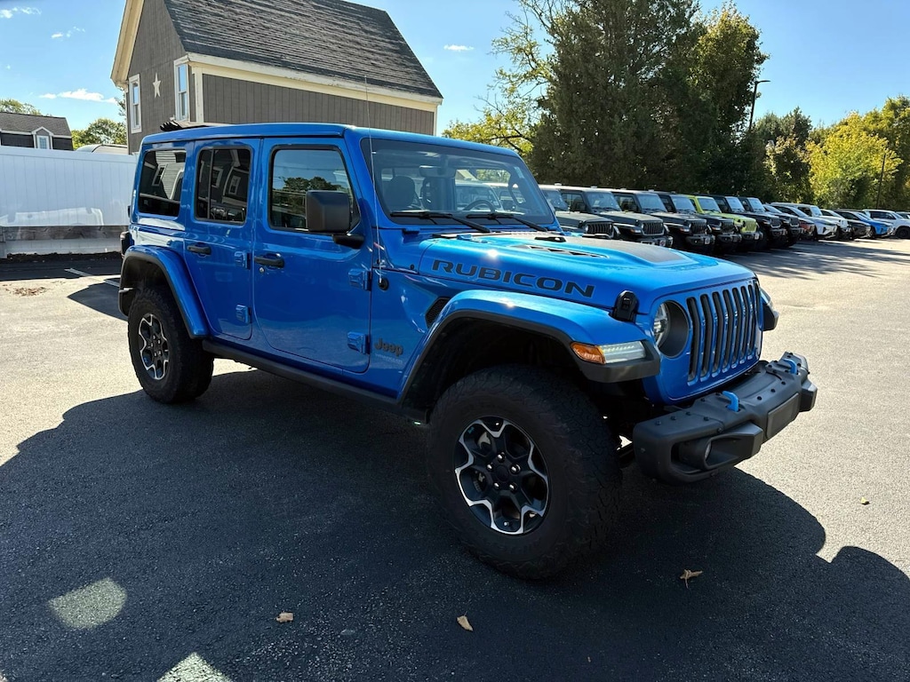 Used 2022 Jeep Wrangler 4xe Unlimited Rubicon 4x4 Sport Utility