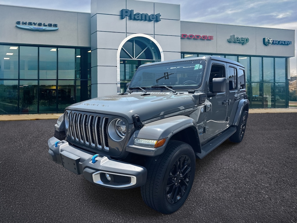 Used 2022 Jeep Wrangler 4xe Unlimited Sahara 4x4 Sport Utility