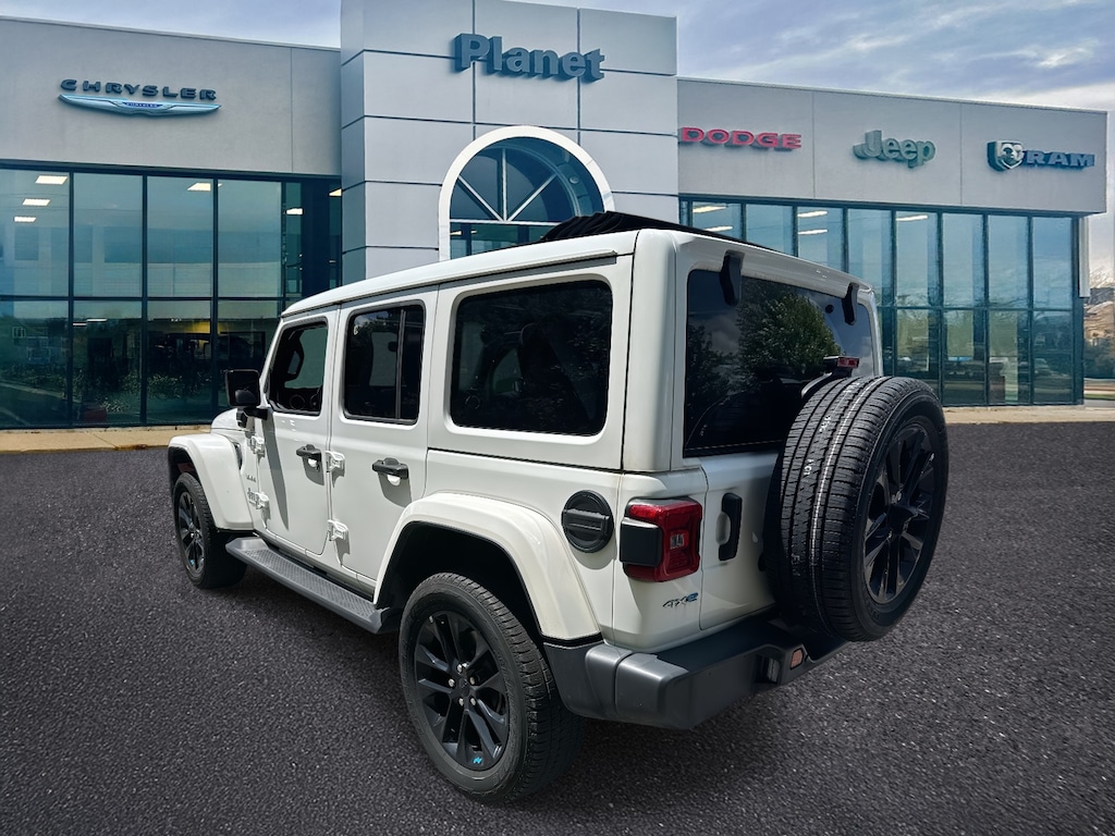 Used 2022 Jeep Wrangler 4xe Unlimited Sahara 4x4 Sport Utility