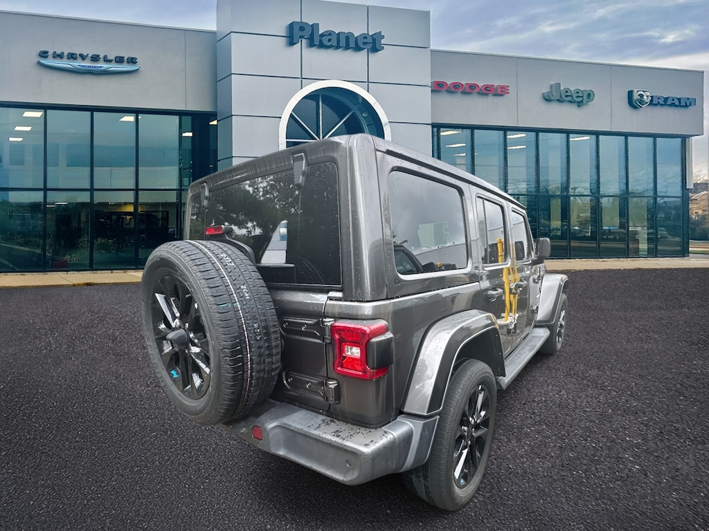Used 2022 Jeep Wrangler 4xe Unlimited Sahara 4x4 Sport Utility