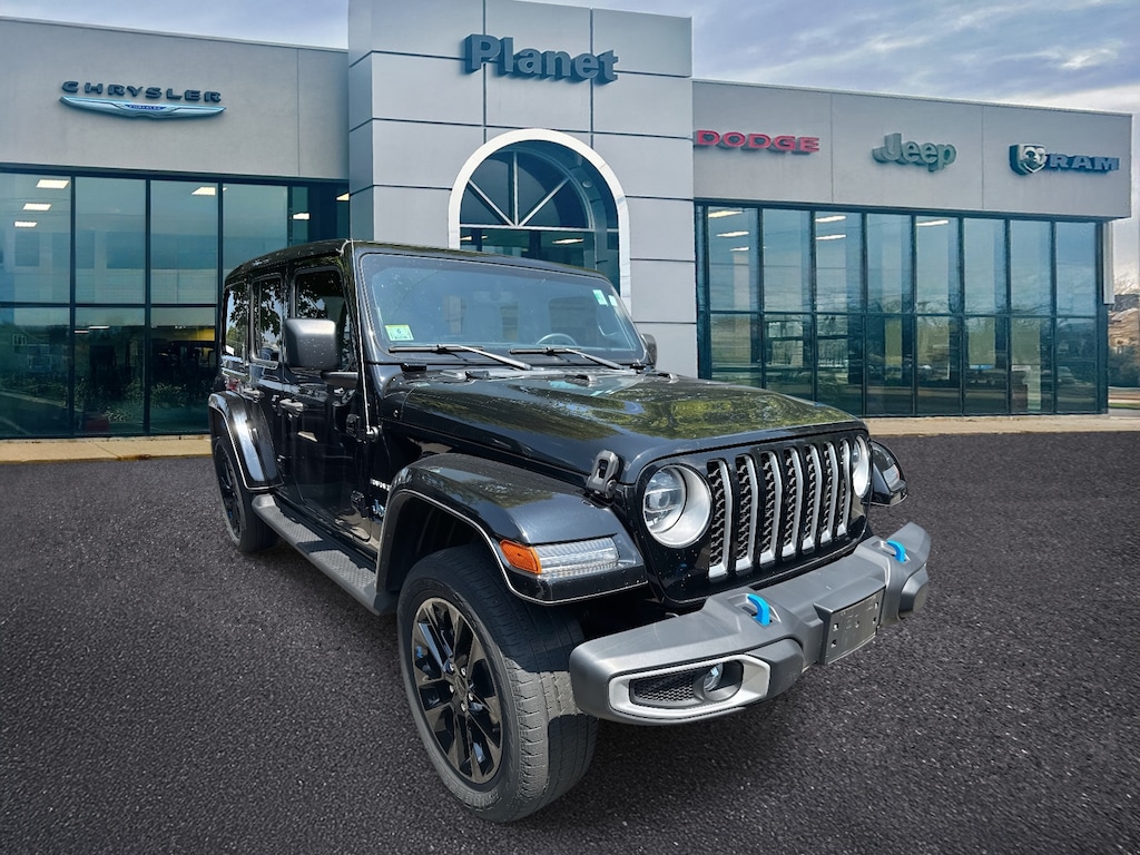 Used 2022 Jeep Wrangler 4xe Unlimited Sahara 4x4 Sport Utility