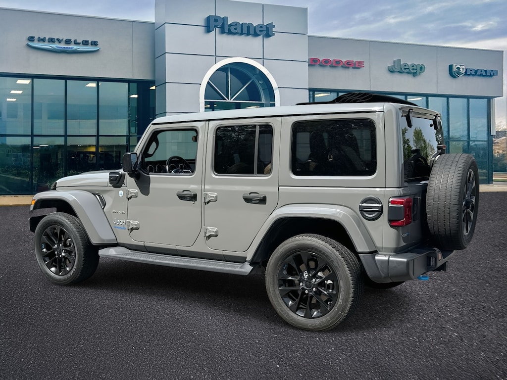 Used 2022 Jeep Wrangler 4xe Unlimited Sahara 4x4 Sport Utility