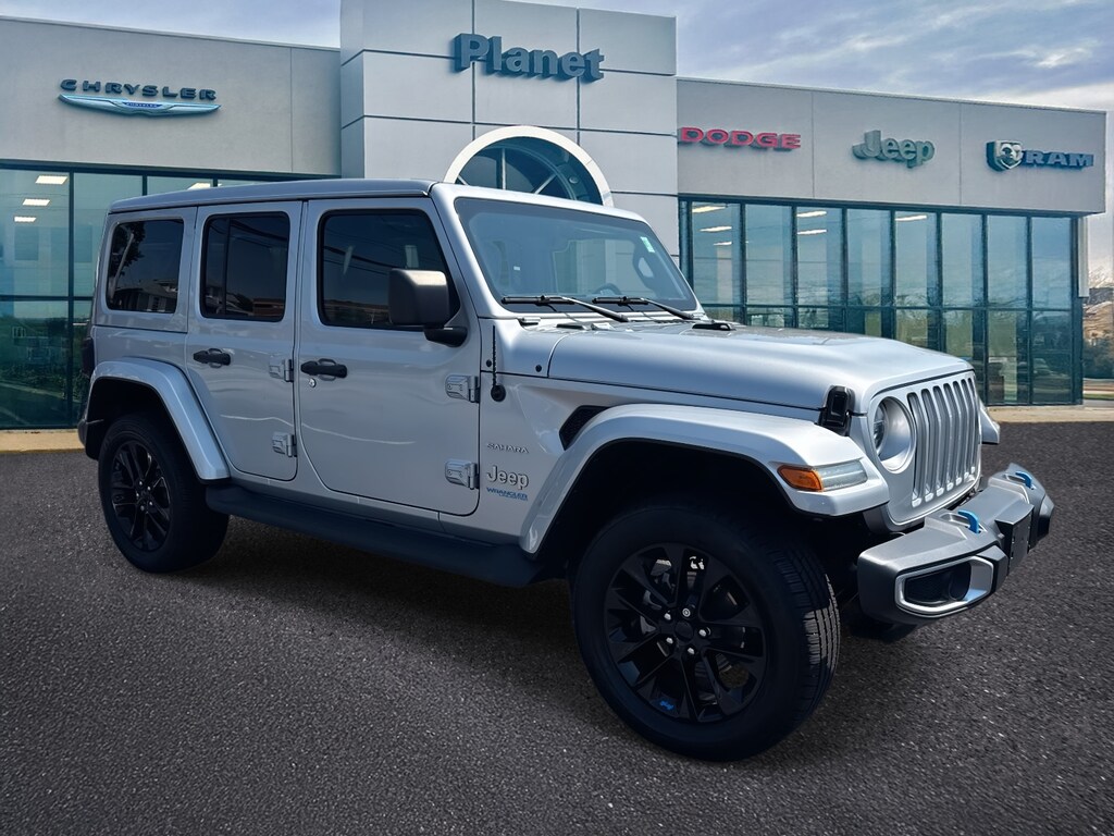 Used 2022 Jeep Wrangler 4xe Unlimited Sahara 4x4 Sport Utility