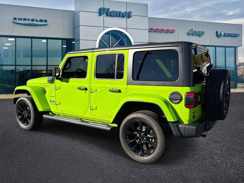 Used 2021 Jeep Wrangler 4xe Unlimited Sahara 4x4 Sport Utility