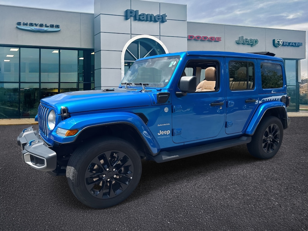 Used 2022 Jeep Wrangler 4xe Unlimited Sahara 4x4 Sport Utility