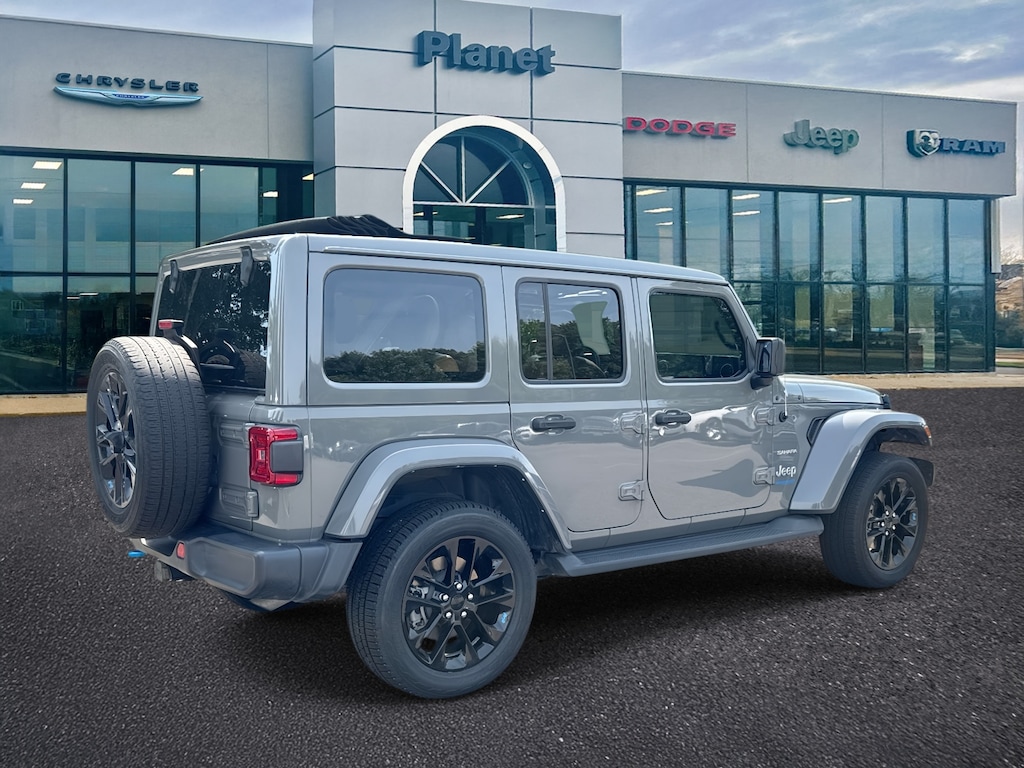 Used 2022 Jeep Wrangler 4xe Unlimited Sahara 4x4 Sport Utility