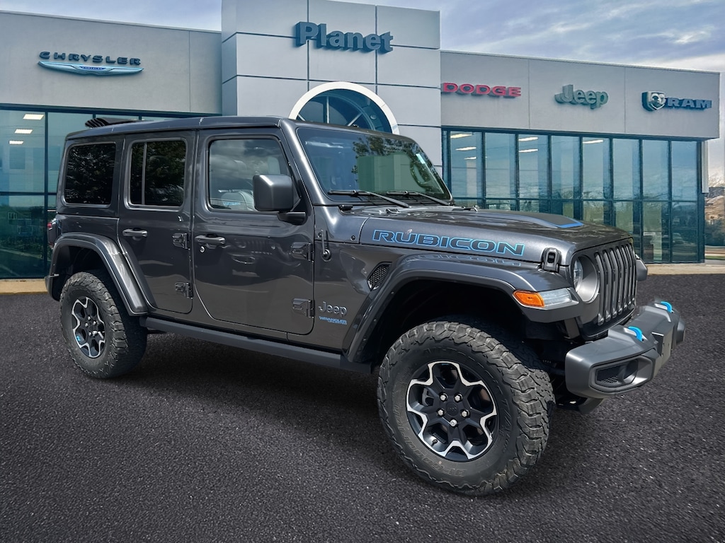 Used 2022 Jeep Wrangler 4xe Unlimited Rubicon 4x4 Sport Utility