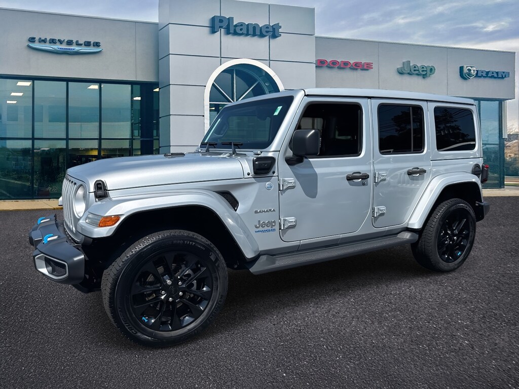 Used 2022 Jeep Wrangler 4xe Unlimited Sahara 4x4 Sport Utility