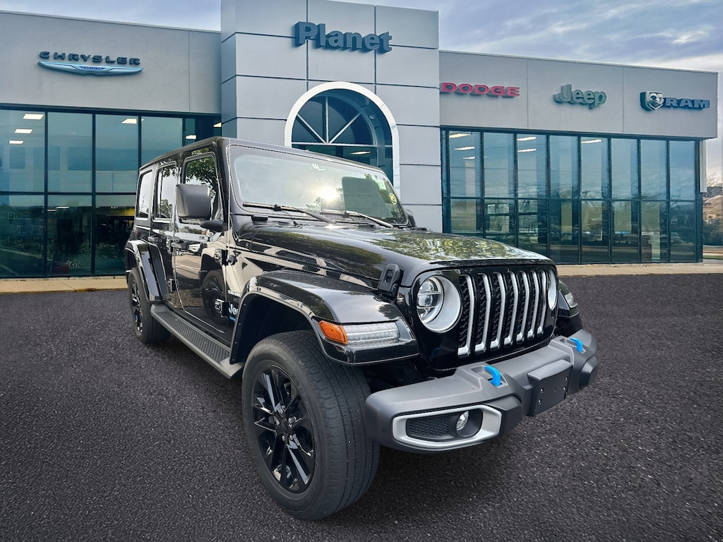 Used 2022 Jeep Wrangler 4xe Unlimited Sahara 4x4 Sport Utility