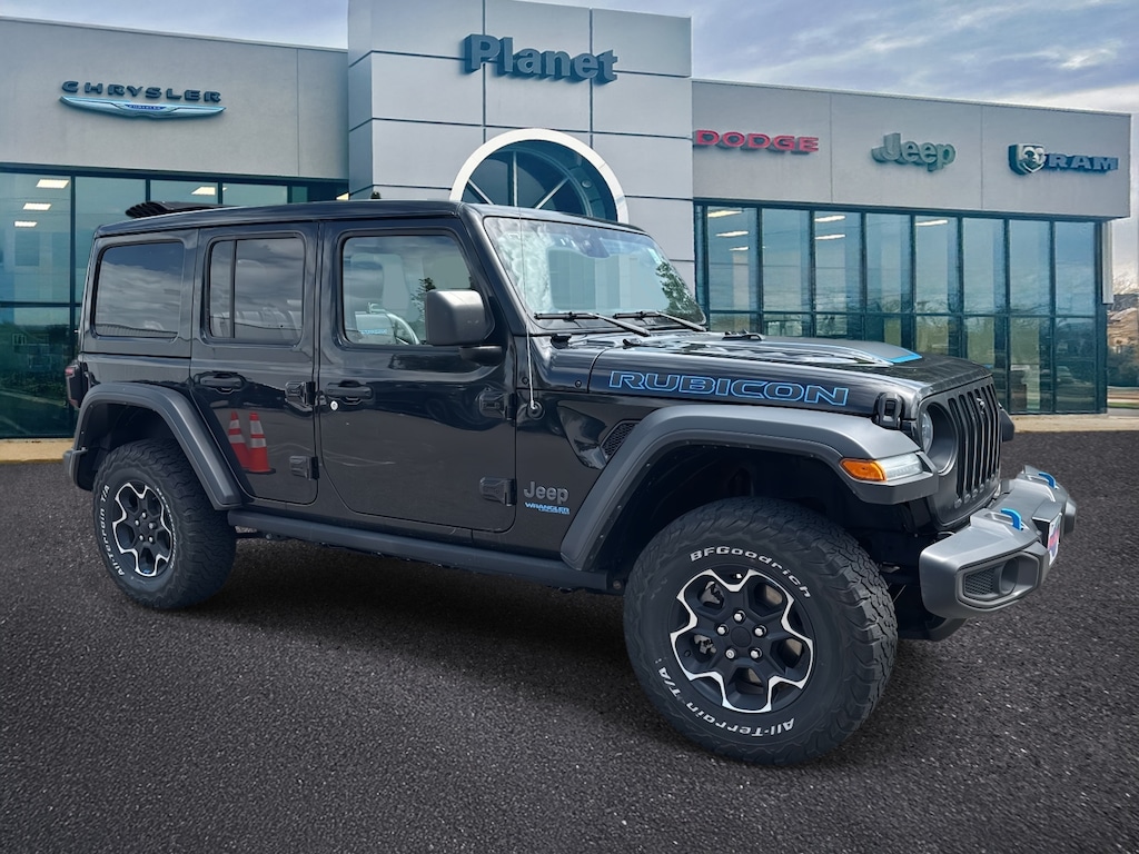 Used 2022 Jeep Wrangler 4xe Unlimited Rubicon 4x4 Sport Utility