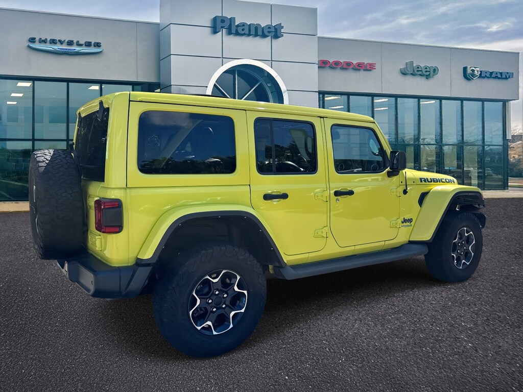 Used 2022 Jeep Wrangler 4xe Unlimited Rubicon 4x4 Sport Utility