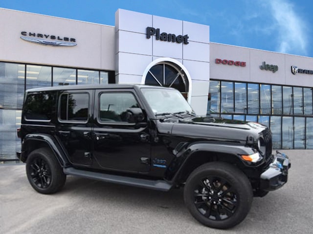 Used 2021 Jeep Wrangler Unlimited High Altitude 4XE with VIN 1C4JJXP60MW771792 for sale in Franklin, MA