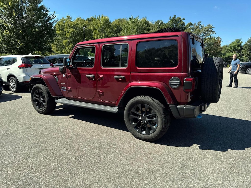 Used 2022 Jeep Wrangler 4xe Unlimited Sahara 4x4 Sport Utility