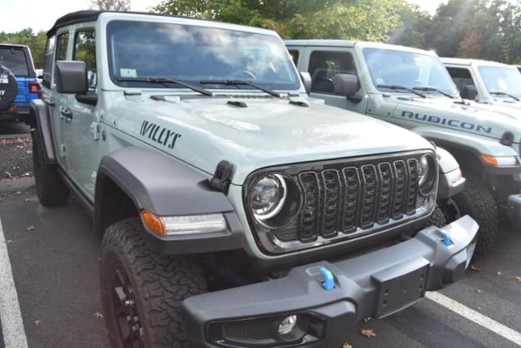 Used 2024 Jeep Wrangler 4xe Willys 4x4 4x4 For Sale Franklin MA