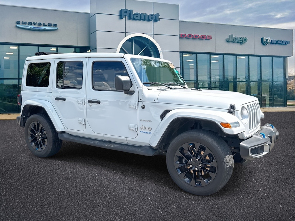 Used 2022 Jeep Wrangler 4xe Unlimited Sahara 4x4 Sport Utility