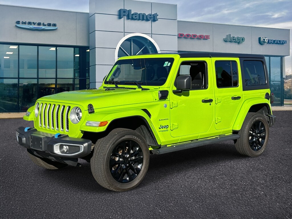 Used 2021 Jeep Wrangler 4xe Unlimited Sahara 4x4 Sport Utility