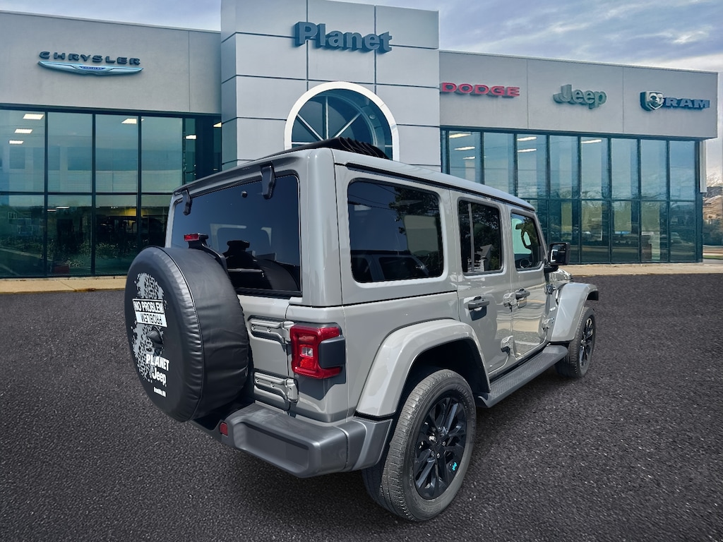 Used 2022 Jeep Wrangler 4xe Unlimited Sahara 4x4 Sport Utility