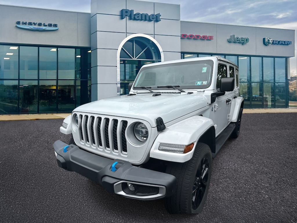 Used 2022 Jeep Wrangler 4xe Unlimited Sahara 4x4 Sport Utility