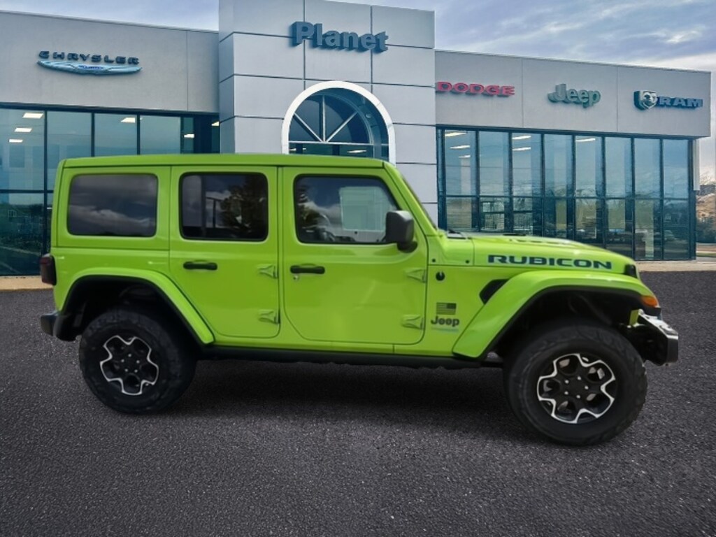 Used 2021 Jeep Wrangler 4xe Unlimited Rubicon 4x4 Sport Utility