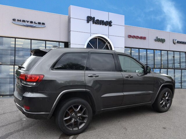 Used 2021 Jeep Grand Cherokee 80th Edition with VIN 1C4RJFBG8MC589420 for sale in Franklin, MA