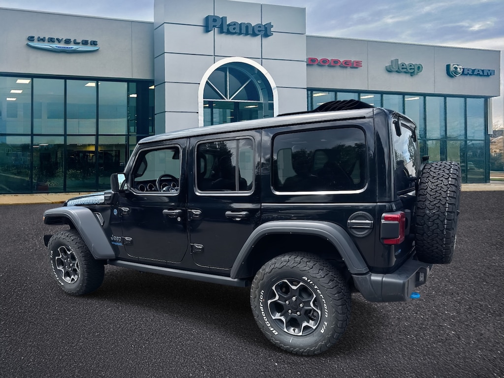 Used 2022 Jeep Wrangler 4xe Unlimited Rubicon 4x4 Sport Utility