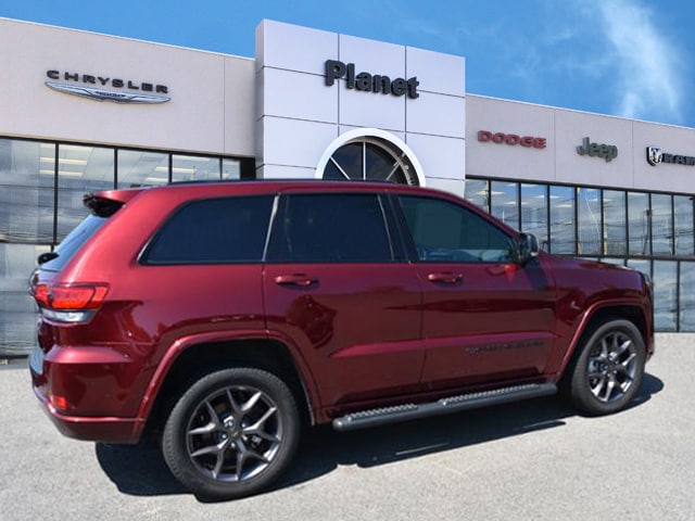 Used 2021 Jeep Grand Cherokee 80th Edition with VIN 1C4RJFBG8MC562217 for sale in Franklin, MA