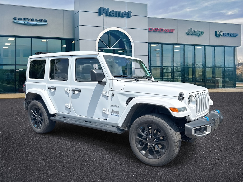 Used 2022 Jeep Wrangler 4xe Unlimited Sahara 4x4 Sport Utility