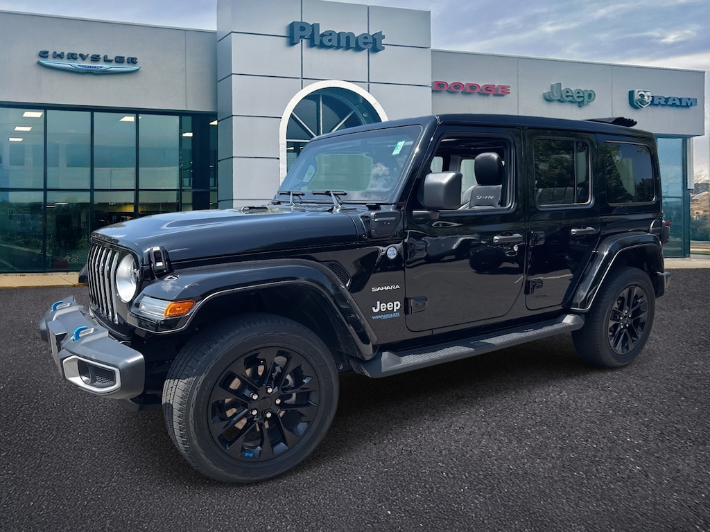 Used 2022 Jeep Wrangler 4xe Unlimited Sahara 4x4 Sport Utility