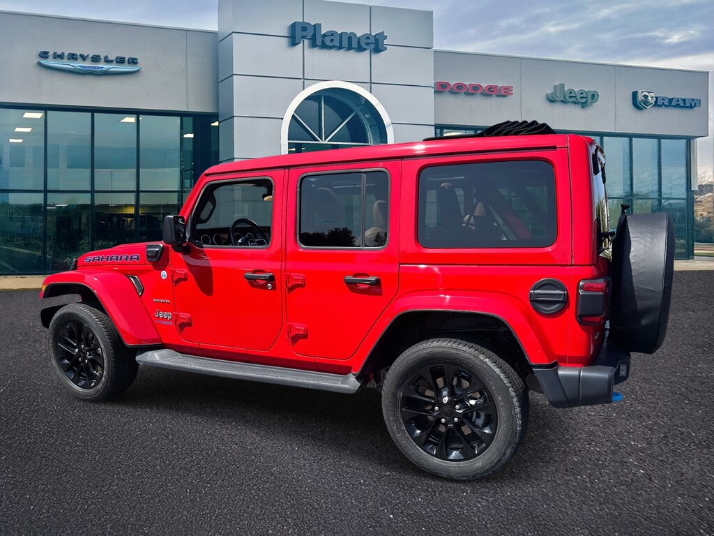 Used 2022 Jeep Wrangler 4xe Unlimited Sahara 4x4 Sport Utility