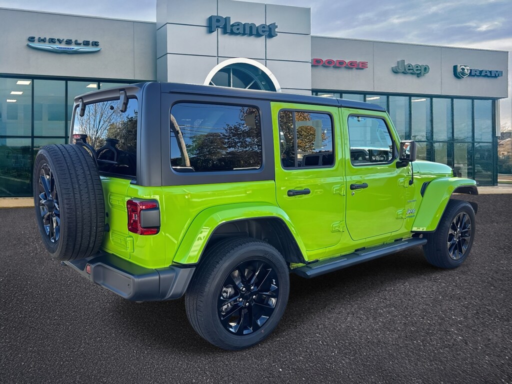 Used 2021 Jeep Wrangler 4xe Unlimited Sahara 4x4 Sport Utility