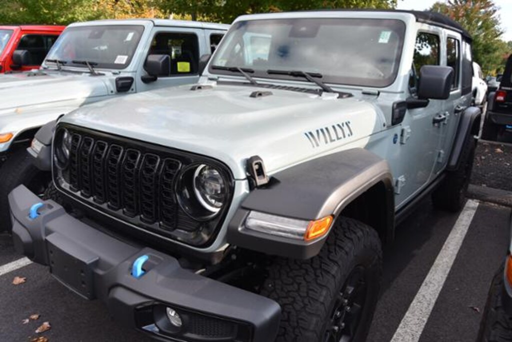 Used 2024 Jeep Wrangler 4xe Willys 4x4 4x4 For Sale Franklin MA