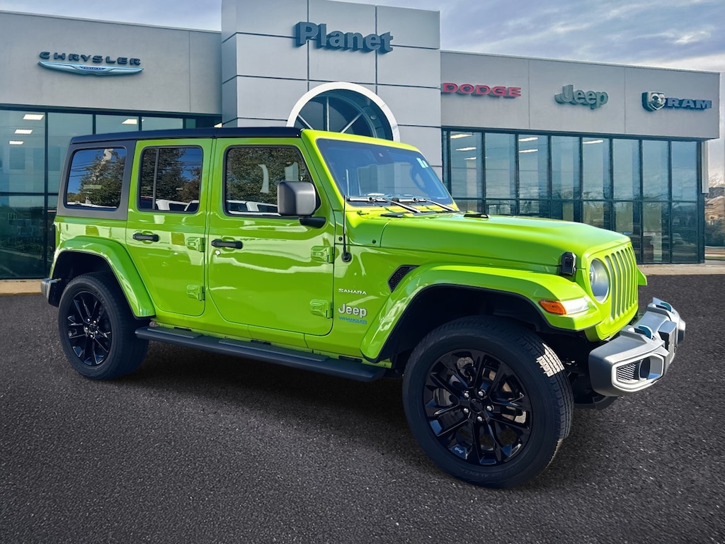Used 2021 Jeep Wrangler 4xe Unlimited Sahara 4x4 Sport Utility