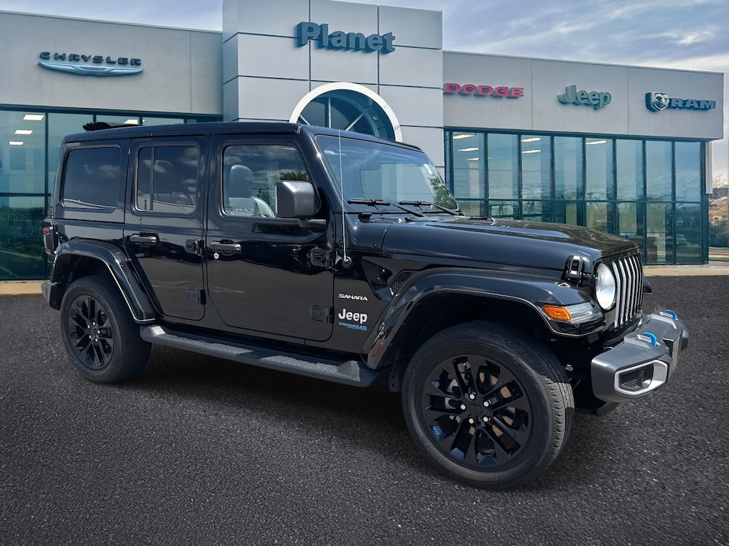 Used 2022 Jeep Wrangler 4xe Unlimited Sahara 4x4 Sport Utility