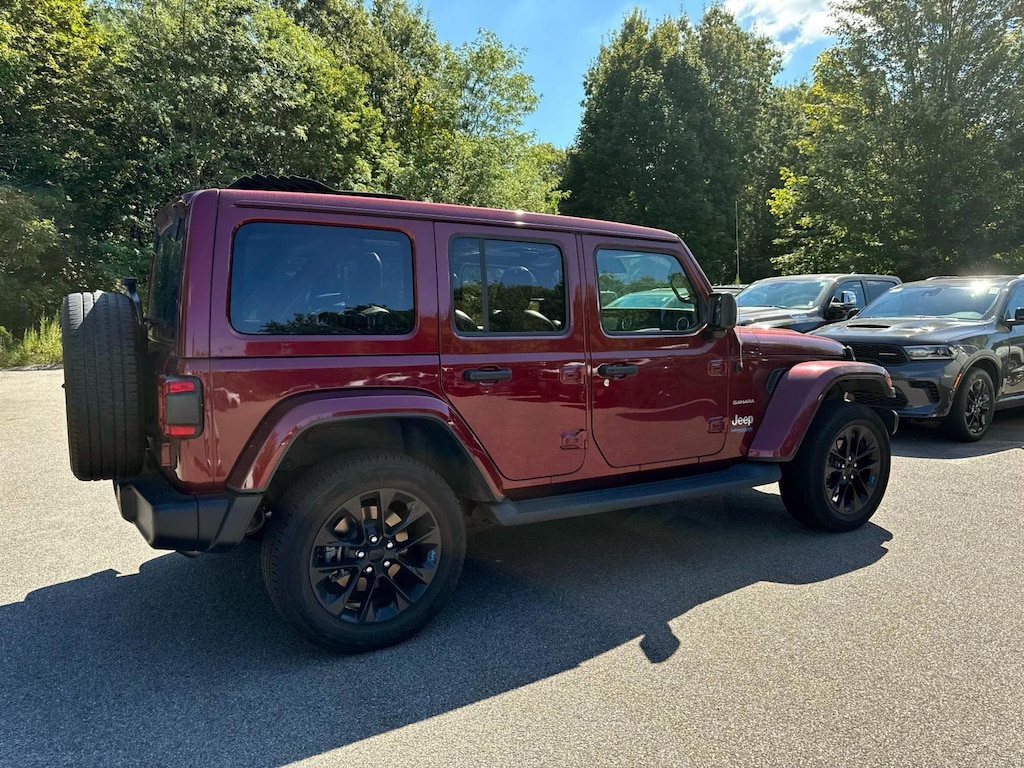 Used 2022 Jeep Wrangler 4xe Unlimited Sahara 4x4 Sport Utility