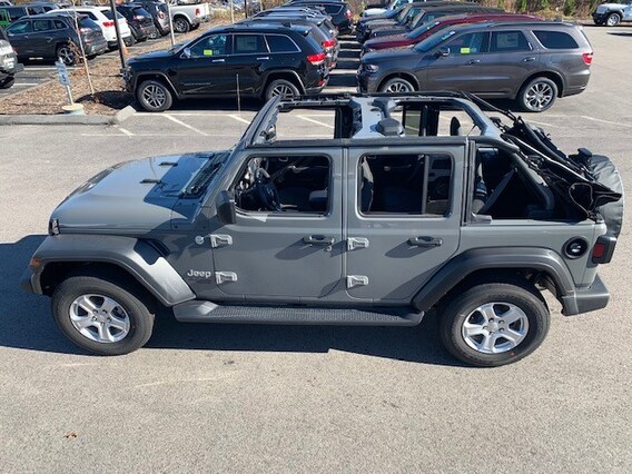 2022 jeep wrangler white top down